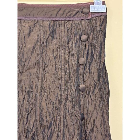 Serena K  Paris metallic midi skirt, EU38/US8, artsy, eclectic, wacky, whimsical - Picture 3 of 6
